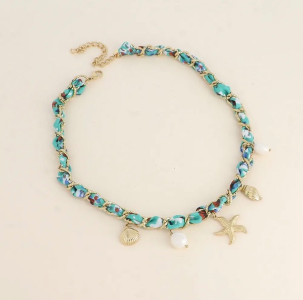 Collier bohème Océan Turquoise