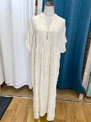 Robe longue Aladdin écru - Banditas from Marseille