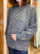 Pull Éléonore gris anthracite