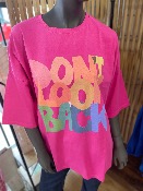 T-shirt Charlie rose fuchsia - Banditas from Marseille