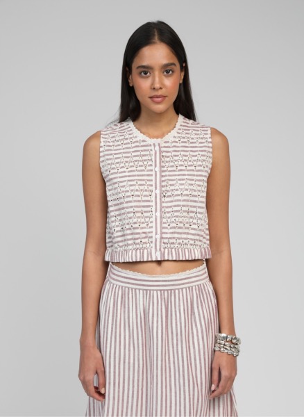 Top Sabia Framboise - An'ge