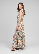 Robe longue Opavia Félicity écru - An'ge