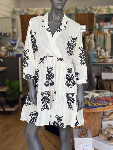 Robe courte Broderie Ovianna An'ge