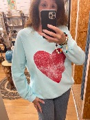 Sweat Whiskey turquoise - Banditas from Marseille