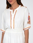 Robe courte OSSO écru - An'ge
