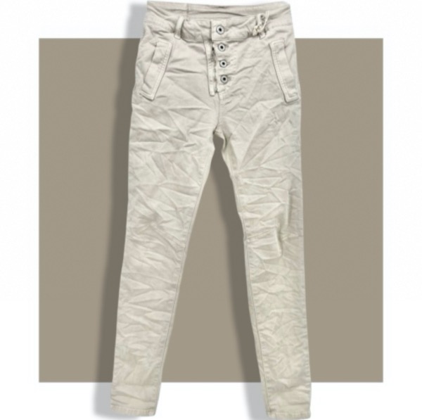 Pantalon SILVER écru Melly&Co