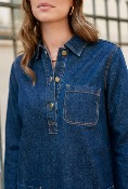 Robe courte Rebecca en jean