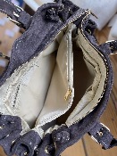 Sac Garance Lacets small cuir chocolat